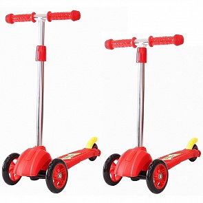 Детский трехколесный самокат красного цвета RT ORION MINI 164в2 (ORION, 5905rt)